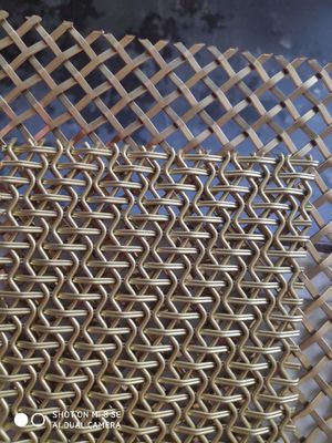 Stainless Steel trang trí Woven Wire Mesh 1mm Màn hình kiến trúc