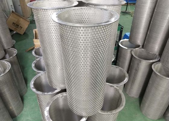 Ống lọc lưới kim loại đục lỗ bằng thép không gỉ 316, 20mm-2000mm