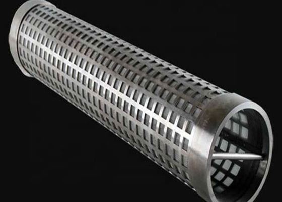 Ống lọc đục lỗ bằng thép không gỉ tùy chỉnh có tay cầm