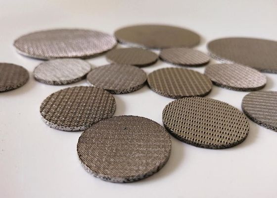 Bộ lọc thép không gỉ thiêu kết 1 Micron 304 316L Lỗ rỗng 0.5-200um