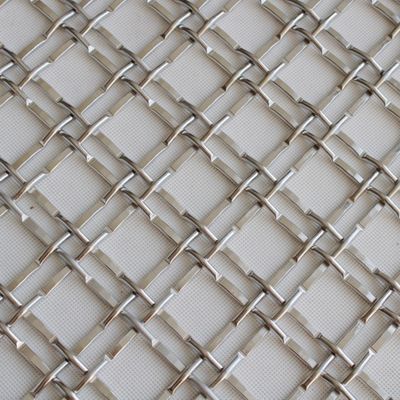 Thép không gỉ xăng Crimped Woven Wire Mesh