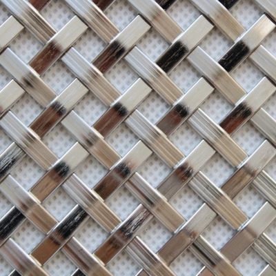 Thép không gỉ xăng Crimped Woven Wire Mesh