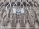 Máng công nghiệp Lưới an toàn Kim cương Cầu thang bằng kim loại nhôm Treads chống trượt