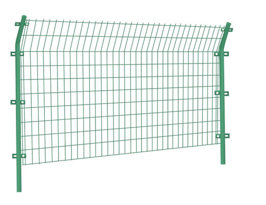 Tấm lưới thép hàn bọc PVC 4mm màu xanh lá cây 6ft mạ kẽm