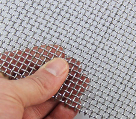 Lưới thép không gỉ SUS 304 dệt gợn sóng để sàng rung