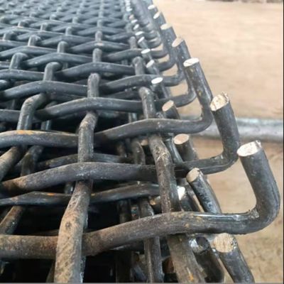 Rung 65mn Màn hình lưới dệt uốn cong cho mỏ đá và khai thác