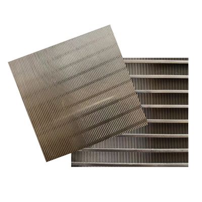 Ss 304 316 Màn hình dây nêm Khe cắm Giếng lưới hàn Johnson cho ngành khai thác mỏ