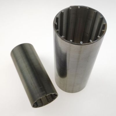 Lưới dây nêm bằng thép không gỉ 304, màn hình lọc Johnson