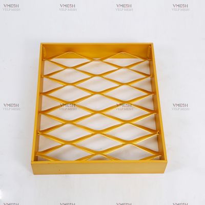 Tiêu chuẩn kiến ​​trúc Tấm lưới kim loại mở rộng kim cương 0,2mm-4mm