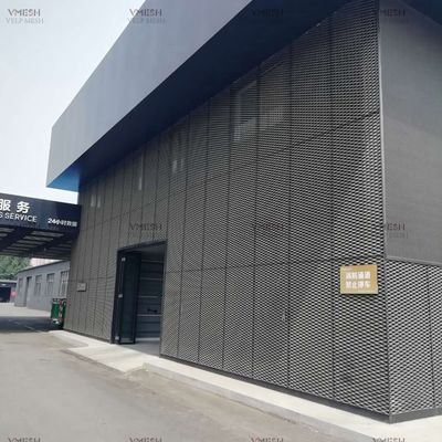 Tấm kim loại trang trí Ngoại thất Tấm thép không gỉ Lưới mở rộng
