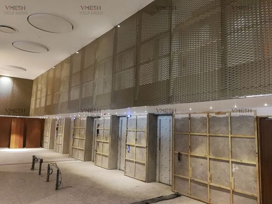 Vật liệu xây dựng kim loại nhôm Tấm ốp tường kim loại mở rộng mặt tiền