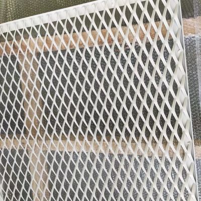 Vật liệu xây dựng Nhôm kim cương Tấm kim loại mở rộng sơn tĩnh điện