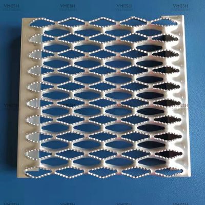 5 lỗ kim cương Lưới thép mạ kẽm 450mm * 3000mm đục lỗ