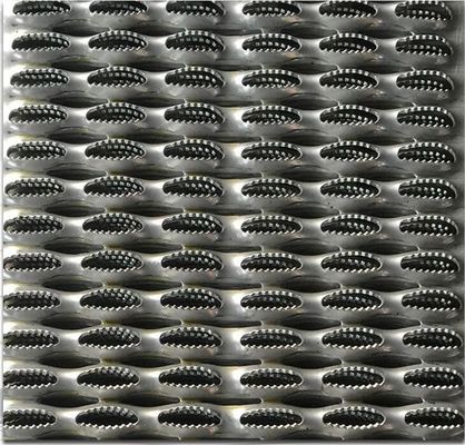 Anti Slip 5 Diamond Walkway Lưới thép an toàn Cầu thang chống ăn mòn