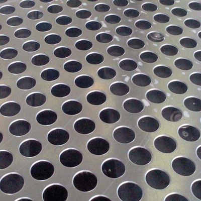 Thép không gỉ lỗ tròn 304 316 Nhôm tấm kim loại đục lỗ sơn tĩnh điện