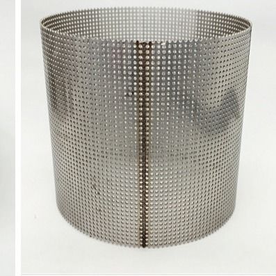 Ống lọc kim loại đục lỗ bằng thép không gỉ bằng nhôm cho giếng nước