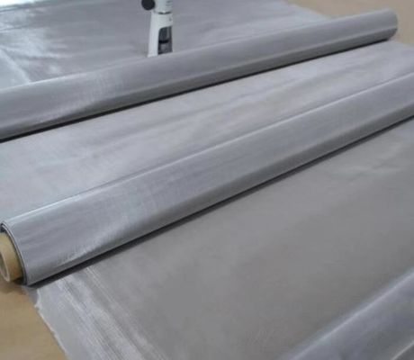 Chiều rộng 1m 300 400 Micron Lưới thép không gỉ Tấm dệt kiểu Hà Lan trơn cho dầu mỏ