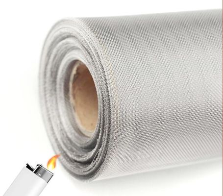 Chống axit 304 Lưới thép không gỉ Cuộn kim loại vuông Lưới sàng lọc lưới