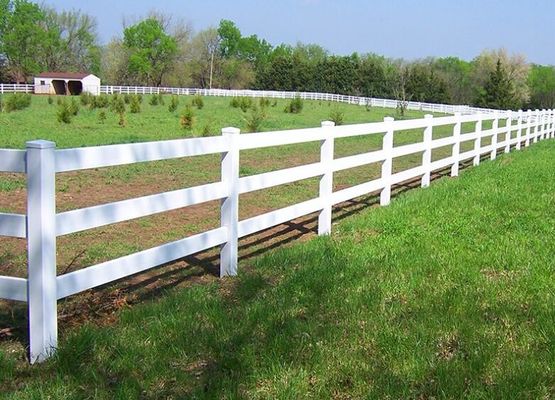 2 đường ray nhựa ngựa sân hàng rào hàng rào an toàn ngựa Paddock hàng rào đường ray nhựa