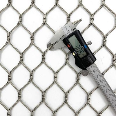 Khung Stainless Steel Cable Mesh 304 316 đường kính dây 1mm-3mm
