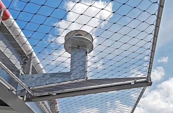 Đen Oxidation Stainless Steel Cable Mesh 3mm cho trang trí