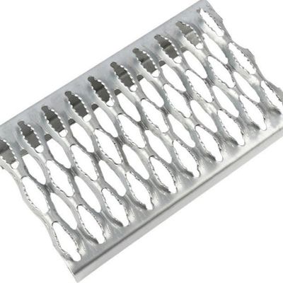 5mm Grip Strut an toàn lưới kênh nhôm kim cương bàn