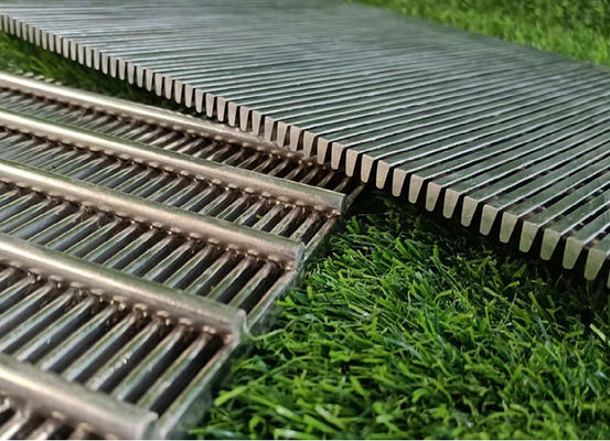 Ss 304 0.2 mm Johnson Vee Wire Screen kiểu hàn