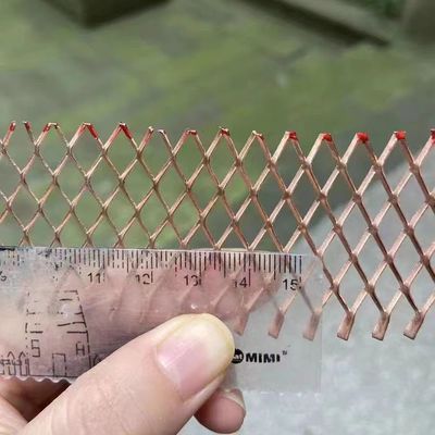 Bảo vệ sét mở rộng kim loại lưới đồng tinh khiết Micro lỗ kim cương