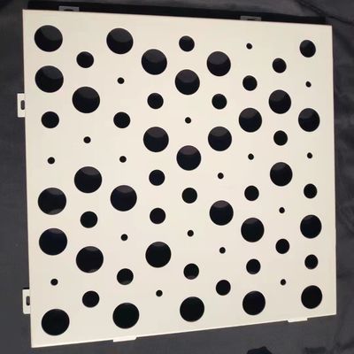 1.2*2.4m Aluminum Perforated Metal Panels For Decorative (Bảng kim loại đục bằng nhôm để trang trí)