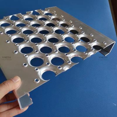 Nhôm đường tròn lỗ Perf O Grip an toàn lưới cho nền tảng lối đi