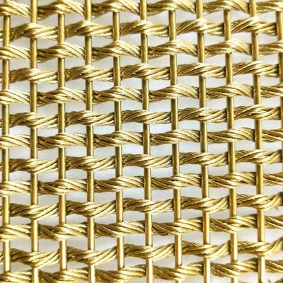 Thép không gỉ trang trí Lưới kim loại đồng cho tủ nội thất kiến ​​trúc