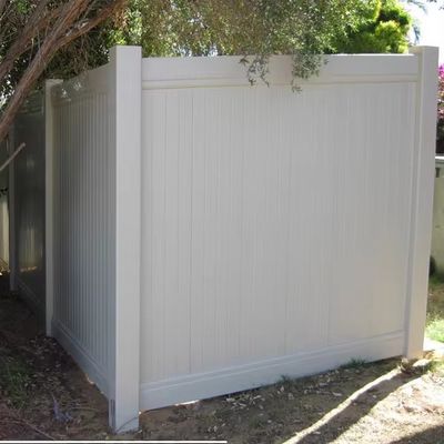 Giá nhà máy White PVC Privacy Panel cho hàng rào vườn ngoài trời