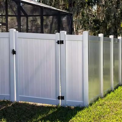 Tấm chắn riêng tư bằng nhựa PVC Tấm chắn riêng tư bằng nhựa Vinyl màu trắng