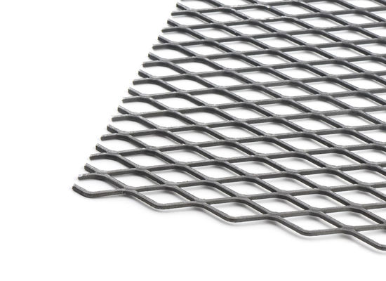 4mm 5mm thép carbon mở rộng kim loại lưới thép tấm lưới cho nền tảng lối đi