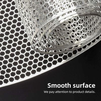Bột phủ nhôm lỗ thép không gỉ Honeycomb Mesh Roll