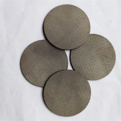 Chống axit nhiều lớp 316L Stainless Steel Sintered Filter Mesh