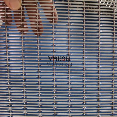 Kiến trúc phẳng uốn cong dây thép không gỉ lưới thép không gỉ lưới điện