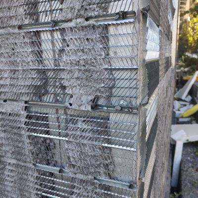 Thép galvanized xi măng đổ khuôn lưới cho hồ bơi