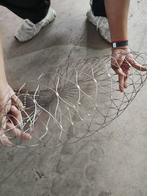 Cửa hàng có kích thước tùy chỉnh Stainless Steel 304 Đèn nhẹ 1mm 1.5mm chống trộm túi lưới dây an toàn