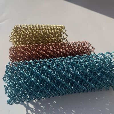 Thép không gỉ Alulinum vật liệu Cascade Coil Drapery Wire Mesh màn