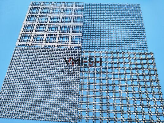 Lưới kiến ​​​​trúc Anodized sơn tĩnh điện tùy chỉnh Lưới kim loại dệt uốn cong cho lan can cầu thang