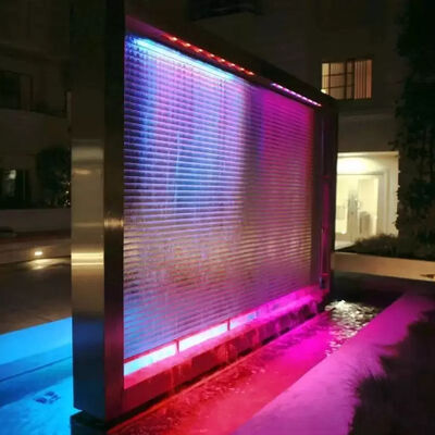 Lưới liên kết chuỗi rèm nước thác nước bằng thép không gỉ 304 chống ăn mòn