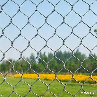 Wire Mesh Cáp Inox cho Cầu Chống Văng Bảo Vệ Đường Cao Tốc, Đường Sắt