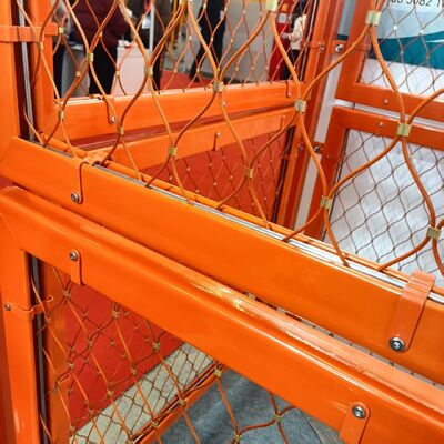 Màng dây thép không gỉ cho sân vận động sân thể thao cách ly lưới dừng bóng