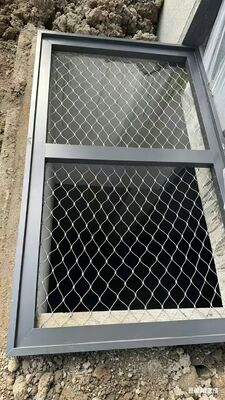 Stainless Steel Wire Rope Mesh cho Skylight Atrium Thiết bị bảo vệ đối tượng rơi