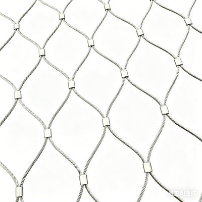 Wire Mesh Thép Không Gỉ cho Lưới An Toàn Thiết Bị, Cách Ly Cơ Khí