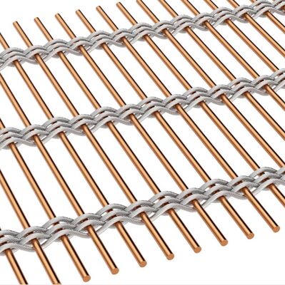 Lưới kiến ​​​​trúc bằng thép không gỉ linh hoạt trang trí tùy chỉnh cho các tòa nhà văn phòng