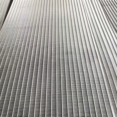 Tấm lọc phẳng bằng thép không gỉ Johnson Mesh Màn hình dây nêm cho ngành công nghiệp dầu mỏ