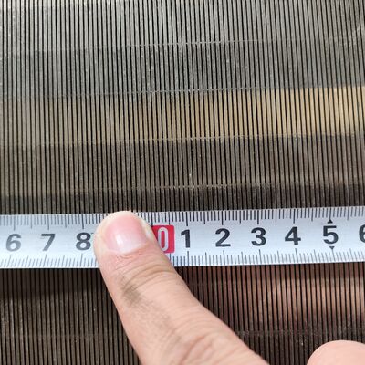 316 Stainless Steel Wedge Wire Screen Hiệu suất cao Bộ lọc tách rắn
