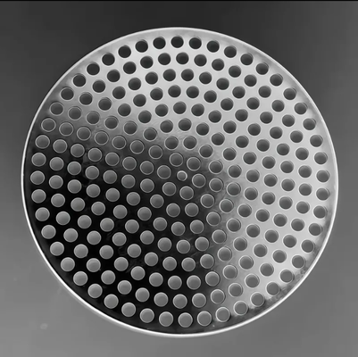 Không có Burrs Kim chất mài 1mm SS304 Etching Mesh Filter Disc